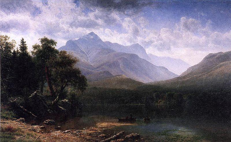 Albert Bierstadt Mount Washington oil painting image